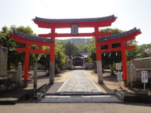 79番 天皇寺の門前