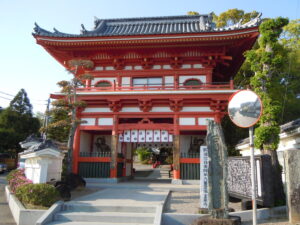 3番 金泉寺の門前