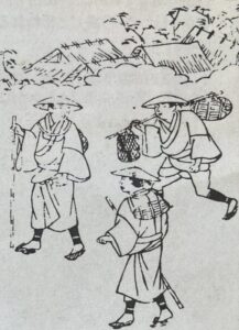 真念著：四国遍路道指南の挿絵