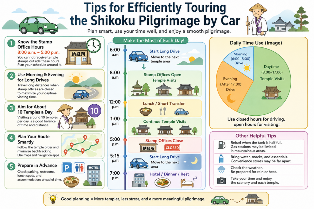 Shikoku Pilgrimage by Car: What You Should Know to Travel Efficiently