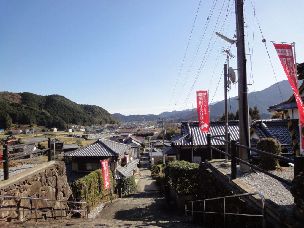 View from the grounds of Ryukoji
