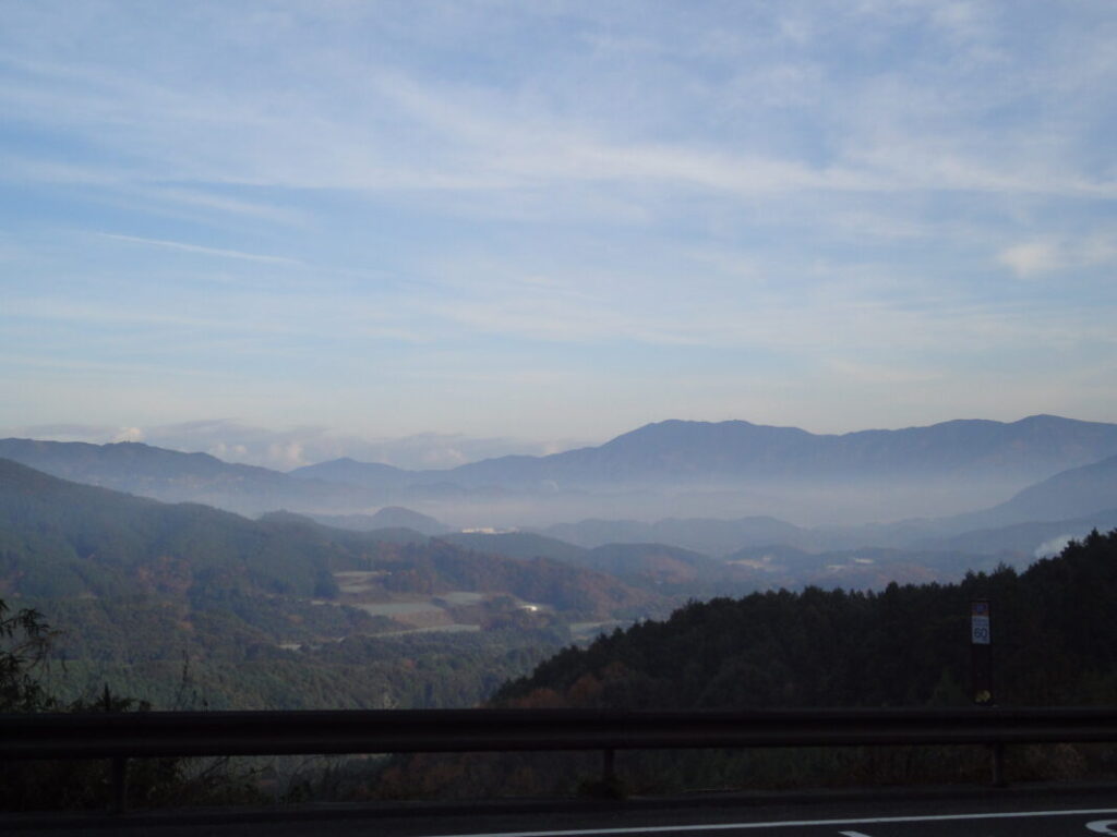 View from National Route 56 near Tosaka Pass