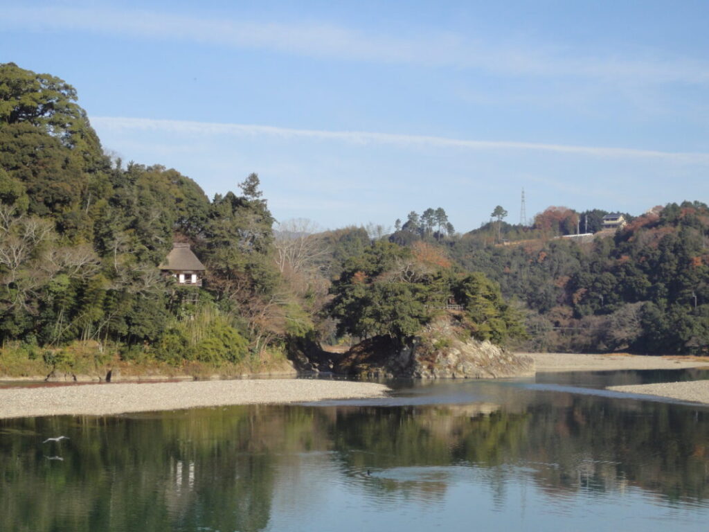 Hijikawa River in Ōzu