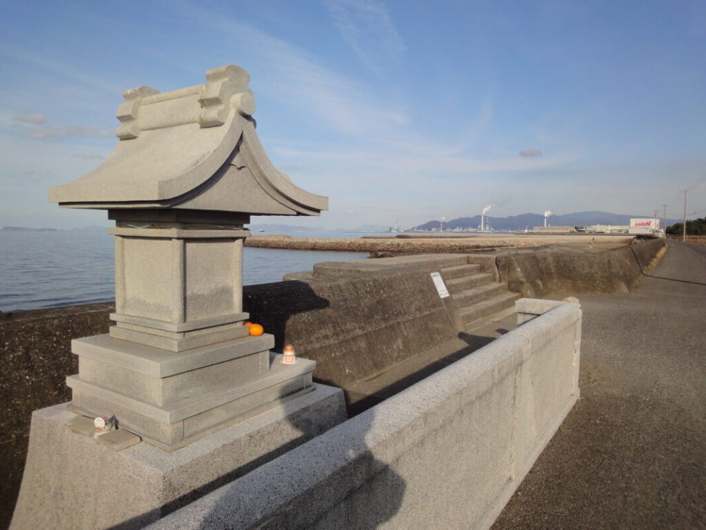 The coastal area of Shikokuchuo City