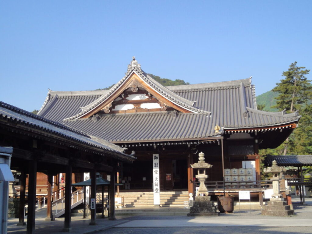 The Daishi Hall of Zentsuji Temple.