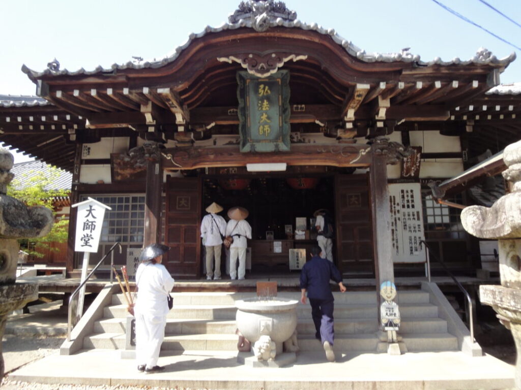 The Daishi Hall of Ichinomiya Temple.