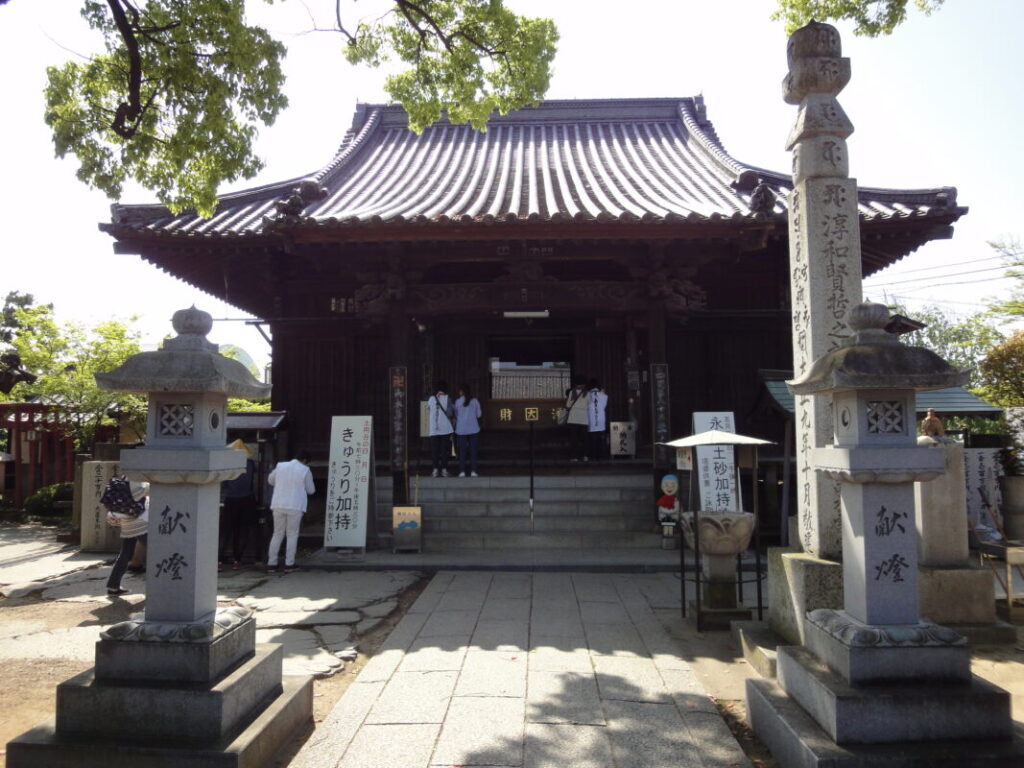 The Main Hall of Ichinomiya Temple.