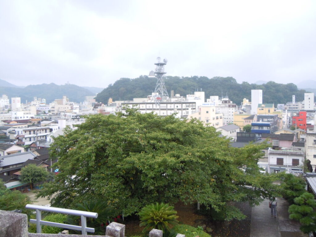 View from Ryuko-in